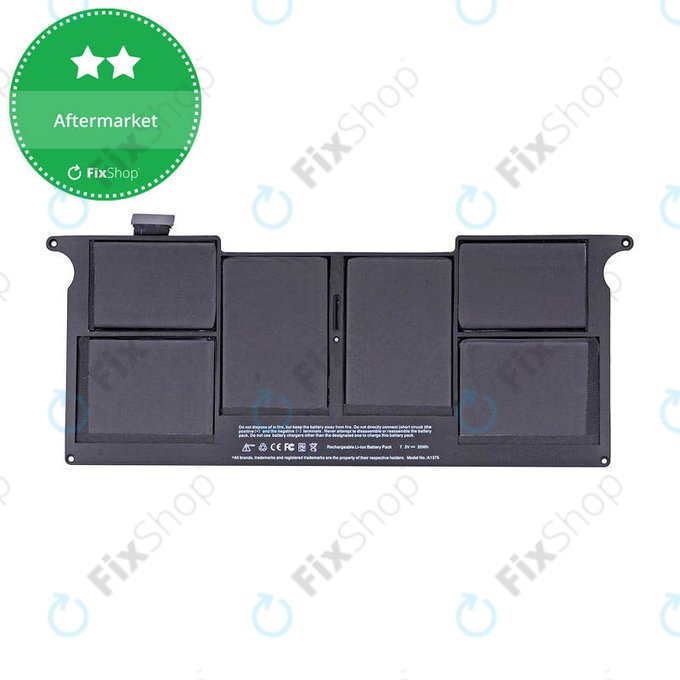 Μπαταρία για MacBook Air 11", Τέλη 2010, A1370, A1375, 4800mAh, FixPremium