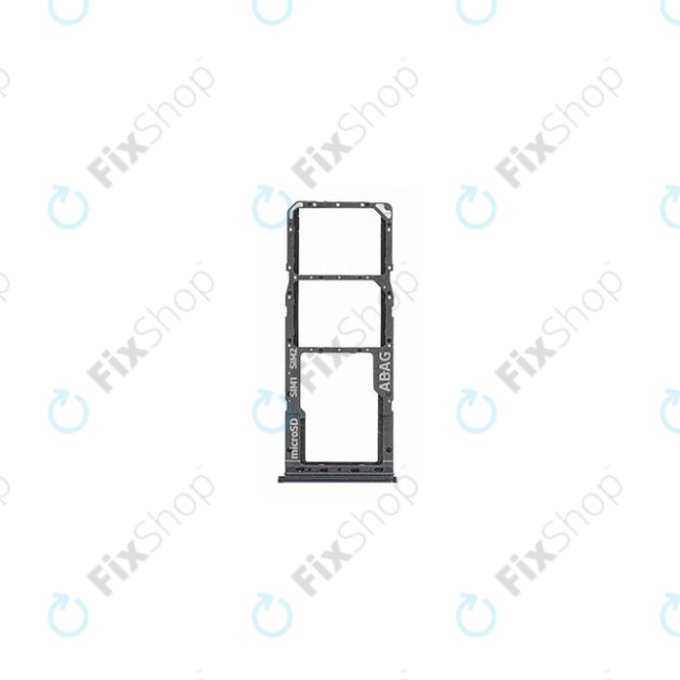 Δίσκος SIM + SD για Samsung A21s A217F | Μαύρο | Black | GH98-45392A | Genuine Service Pack