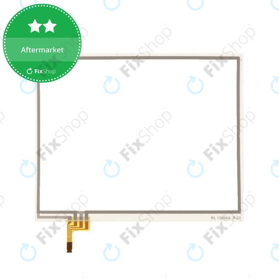 Κάτω γυαλί αφής με αυτοκόλλητο για Nintendo DSi XL και Nintendo DSi LL