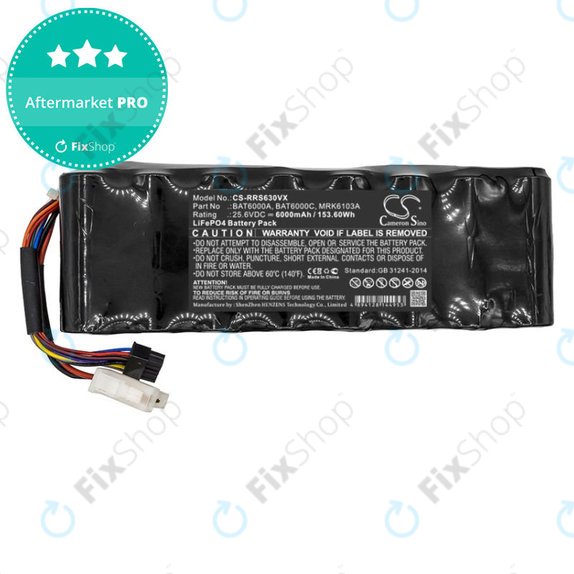 Μπαταρία για Robomow, Wolf Garten, Cub Cadet, 6000mAh, LiFePO4, 25.6V, MRK6103A, HQ