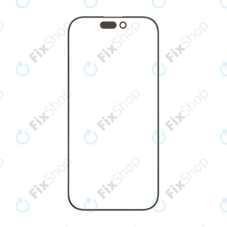 Front Glass με OCA Adhesive για iPhone 17
