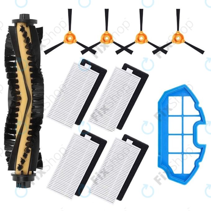Ολοκληρωμένο Σετ για Ecovacs Deebot N79-series | 500 | 600-series | 700-series | Yeedi K600 | K700 (με Κύριο Φίλτρο Σκόνης)