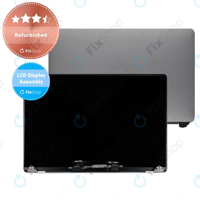 Συγκρότημα οθόνης για MacBook Pro 15", Τέλη 2016 – Μέσα 2017, A1707, διαστημικό γκρι, Space Gray, Refurbished