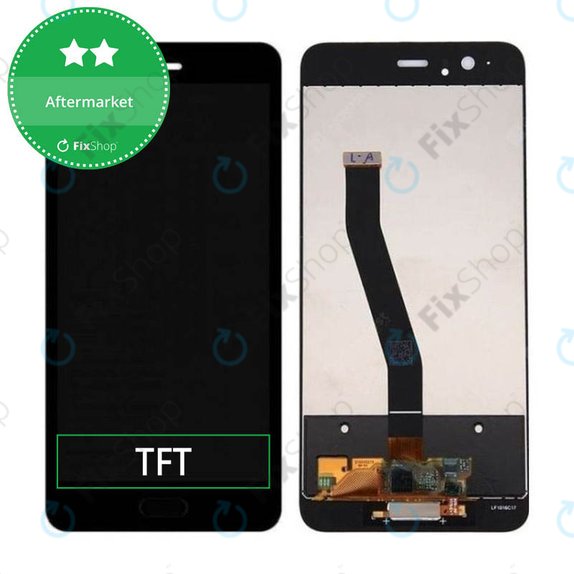 Οθόνη με οθόνη αφής για Huawei P10, Μαύρο, Black, Aftermarket