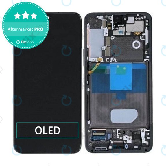 Συγκρότημα οθόνης για Samsung S22, S901B, Phantom Black