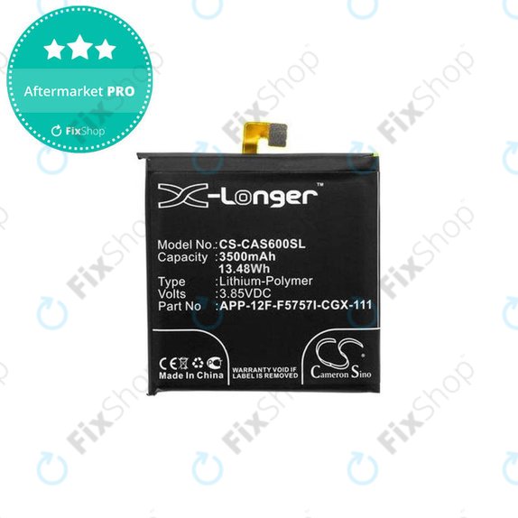 Μπαταρία για Caterpillar CAT S60, APP-12F-F5757I-CGX-111, 3500mAh, HQ