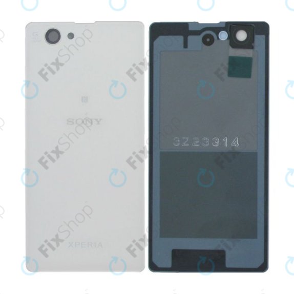 Καπάκι Μπαταρίας χωρίς Κεραιές NFC για Sony Xperia Z1 Compact | Λευκό | White