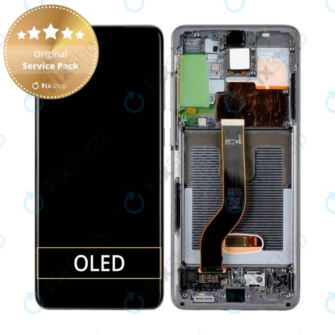 LCD Display Assembly για Samsung S20 Plus | G985F | GH82-22134E | GH82-22145E | Cosmic Gray | Service Pack