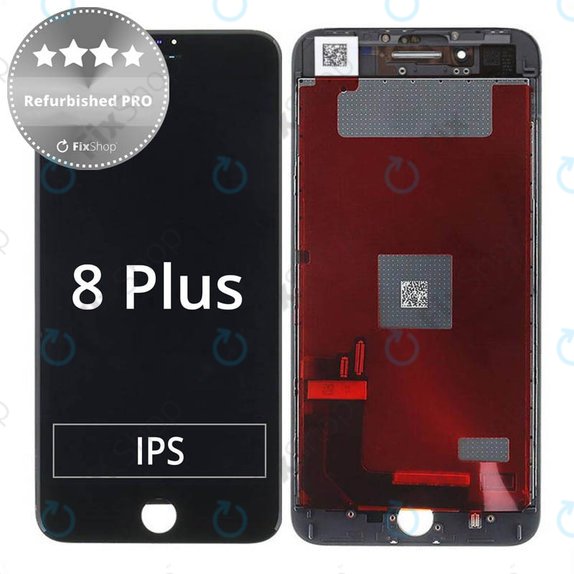 LCD Display Assembly για iPhone 8 Plus | Μαύρο, Black | Refurbished PRO