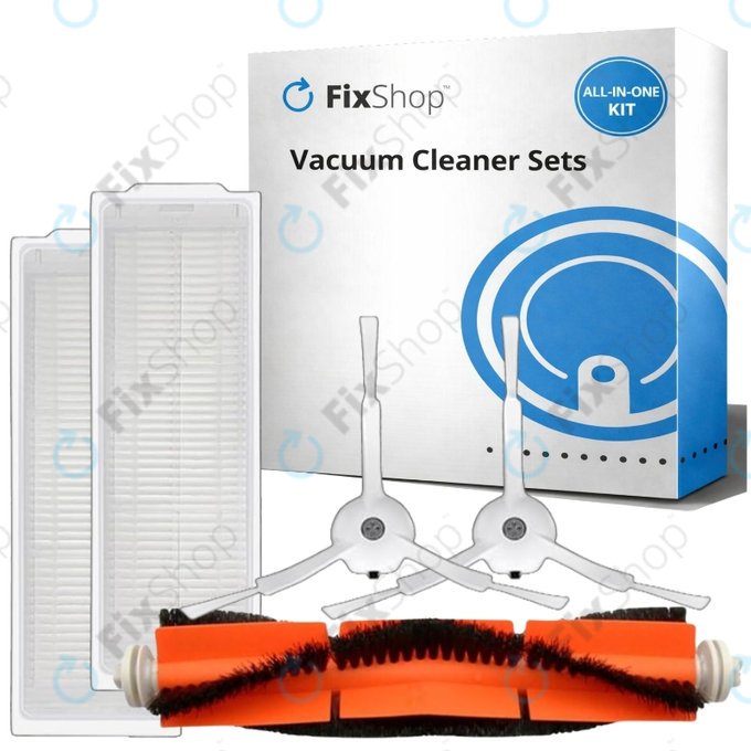 Σετ ανταλλακτικών για Xiaomi Mi Robot Vacuum Mop 2 Pro, 2 Lite (1x Κύρια βούρτσα, 2x Φίλτρο, 2x Πλαϊνή Βούρτσα)