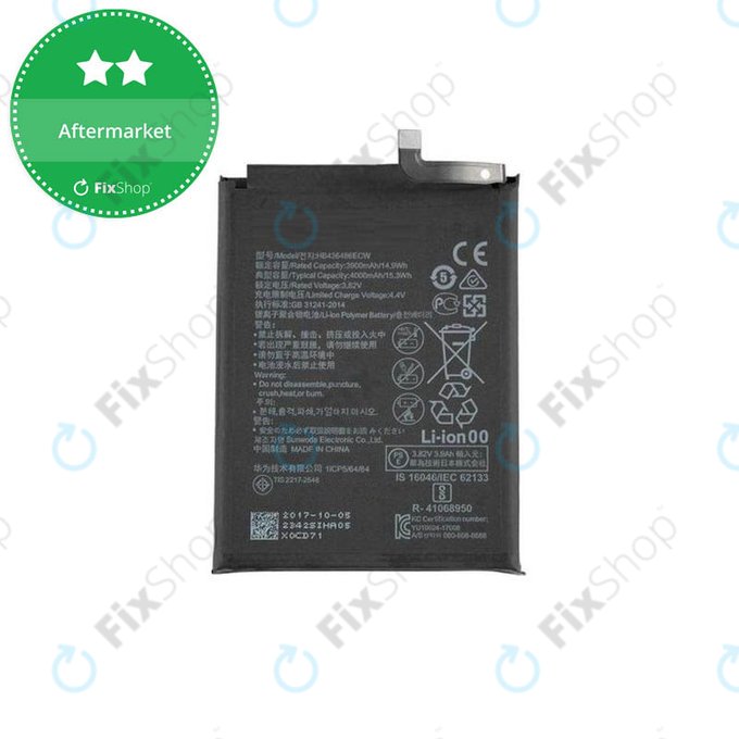 Μπαταρία για Huawei Mate 10 Pro BLA-L29, P20 Pro, Mate 10, View 20, Mate 20, HB436486ECW, 4000mAh