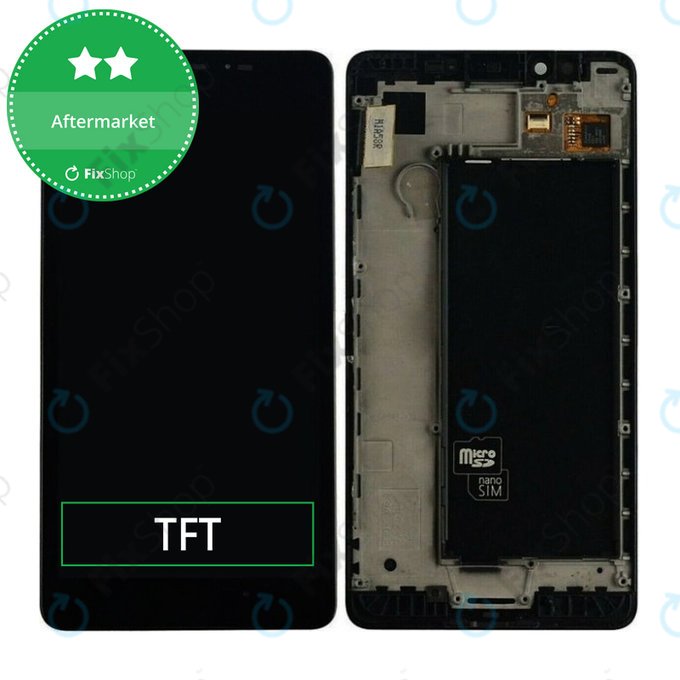 LCD Display Assembly για Microsoft Lumia 950/950 LTE | Μαύρο, Black | Aftermarket