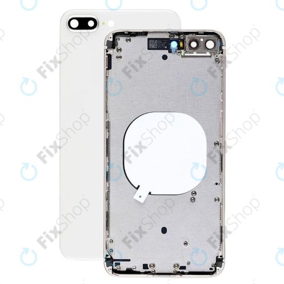 Πίσω Κάλυμμα για iPhone 8 Plus | Ασημί | Silver