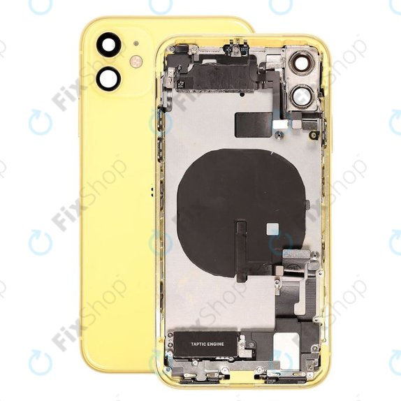 Πίσω Κάλυμμα με Μικρά Ανταλλακτικά για iPhone 11 | Κίτρινο | Yellow