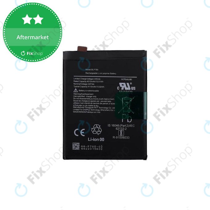 Μπαταρία για OnePlus Nord, BLP785, 4115mAh