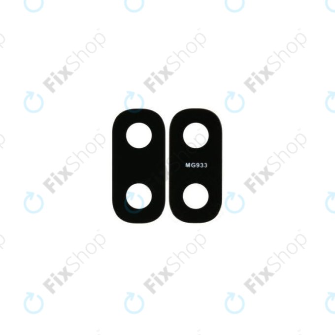 Γυαλί Πίσω Κάμερας για Samsung A10 A105F | GH64-07410A | Μαύρο | Black | Genuine Service Pack