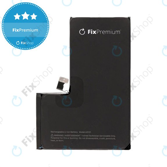 Μπαταρία για iPhone 15 Pro Max, 4422mAh, A3121, FixPremium