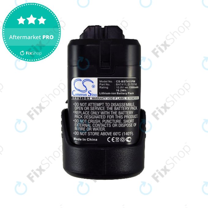 Μπαταρία για Bosch GOP 10.8V, 1500mAh, Li-Ion, 10.8V, BAT411, BAT413, HQ