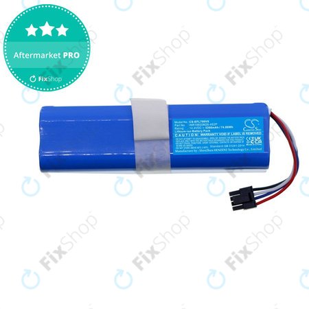 Μπαταρία για Eufy Robovac L70 Hybrid, 5200mAh, Li-Ion, 14.4V, D080-4S2P, HQ