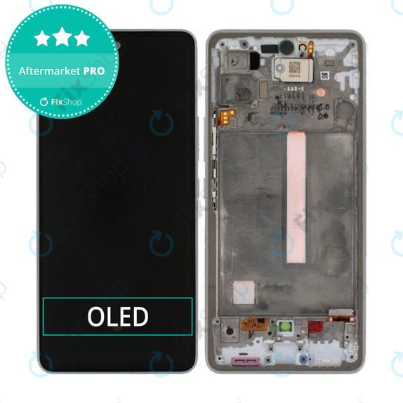 Συγκρότημα οθόνης για Samsung A53, A536B, Awesome Black