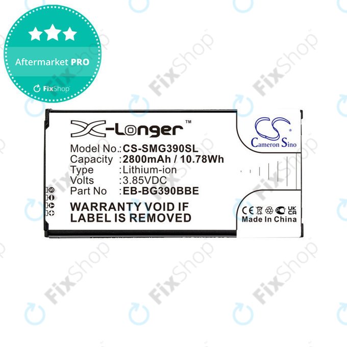 Μπαταρία για Samsung Galaxy Xcover 4, 4S, 2800mAh, Li-Ion, 3.85V, EB-BG390BBE, HQ