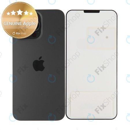 Πίσω Κάλυμμα Γυαλί για iPhone 15 Pro Max | Black Titanium | 661-36907 | Genuine Apple