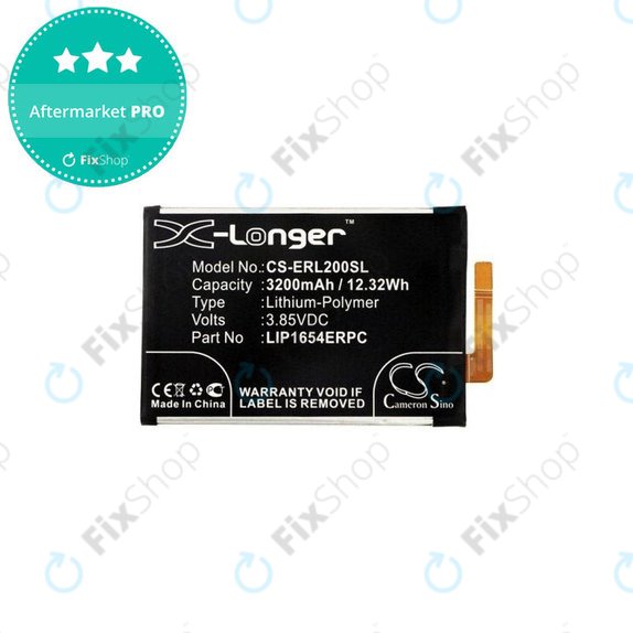 Μπαταρία για Sony Xperia L2, LIP1654ERPC, 3200mAh, HQ