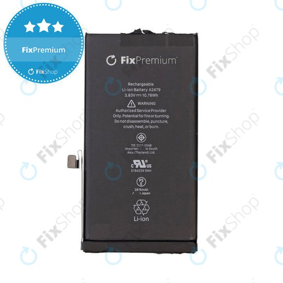 Μπαταρία για iPhone 12, 12 Pro, 2815mAh, FixPremium