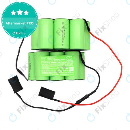 Μπαταρία για Bosch BBBH 22042, BBH 22042/01, 2000mAh, Ni-MH, 20.4V, VXAS011V20, HQ