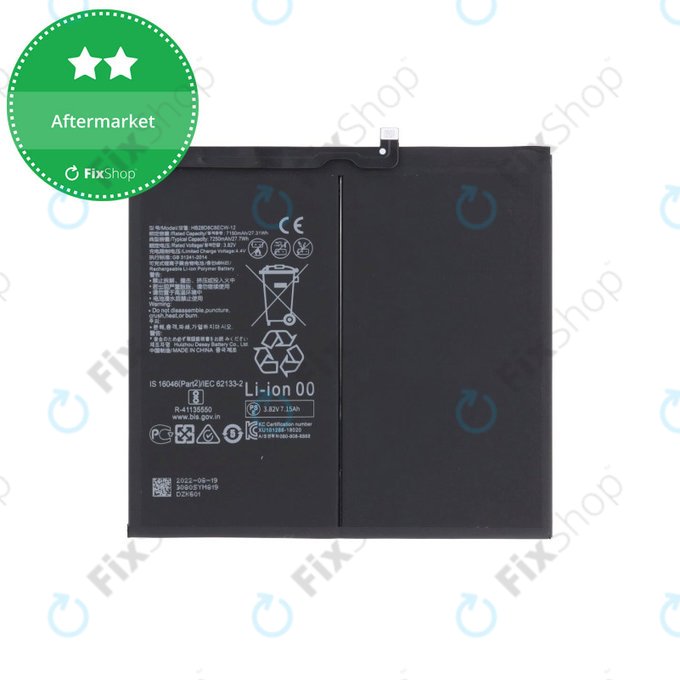 Μπαταρία για Huawei MatePad 10.4, HB28D8C8ECW-12, 7250mAh