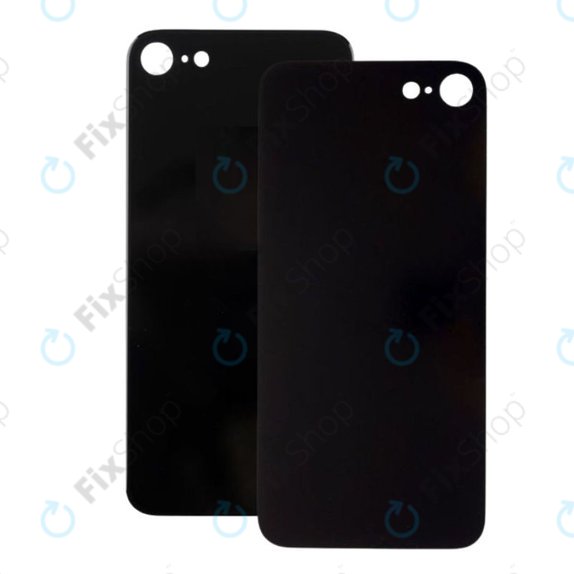 Πίσω Κάλυμμα Γυαλί για iPhone SE (2nd Gen 2020) | Μαύρο | Black