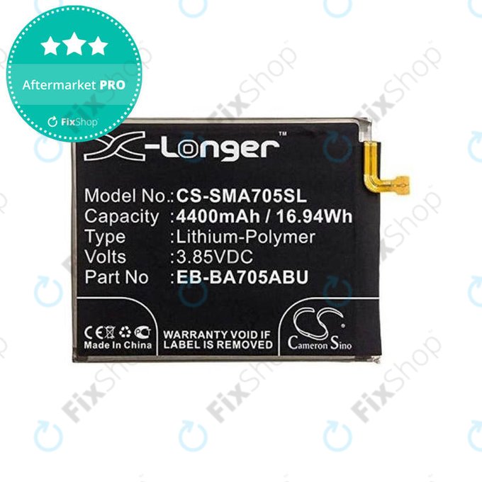 Μπαταρία για Samsung A70 A705F, EB-BA705ABE, 4400mAh, HQ