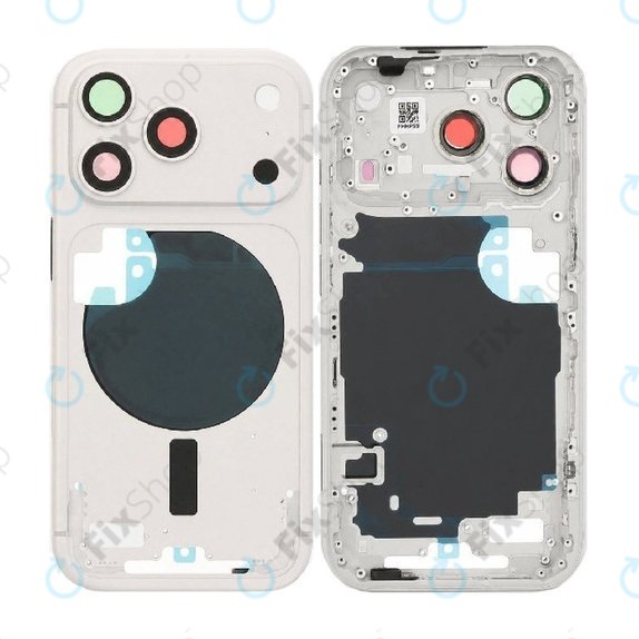 Πίσω περίβλημα για iPhone 17 Pro, Silver