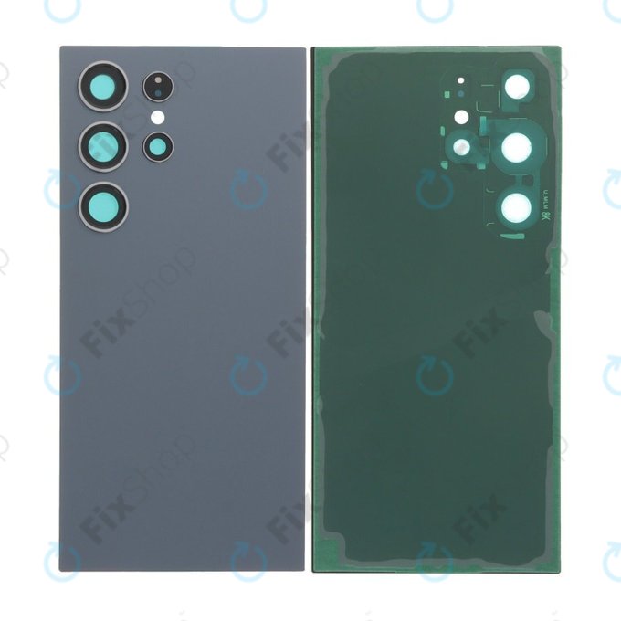 Καπάκι Μπαταρίας Πλήρες για Samsung S24 Ultra S928B | Titanium Black