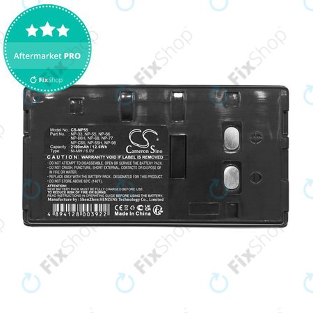 Μπαταρία για Blaupunkt, Sony, Akai, HP, 2100mAh, Ni-MH, 6V, NP-33, HQ