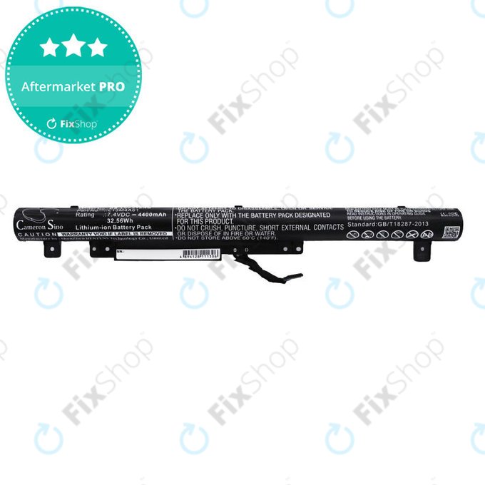 Μπαταρία για Lenovo Flex 2 14, 15, 4400mAh, Li-Ion, 7.4V, L13M4A61, HQ