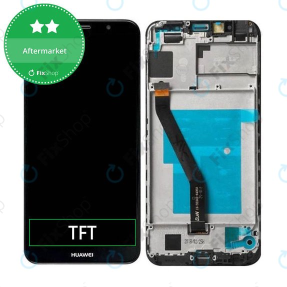Συγκρότημα οθόνης για Huawei Y6 (2018), Μαύρο, Black, Aftermarket