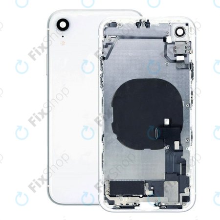 Πίσω Κάλυμμα με Μικρά Ανταλλακτικά για iPhone XR | Λευκό | White