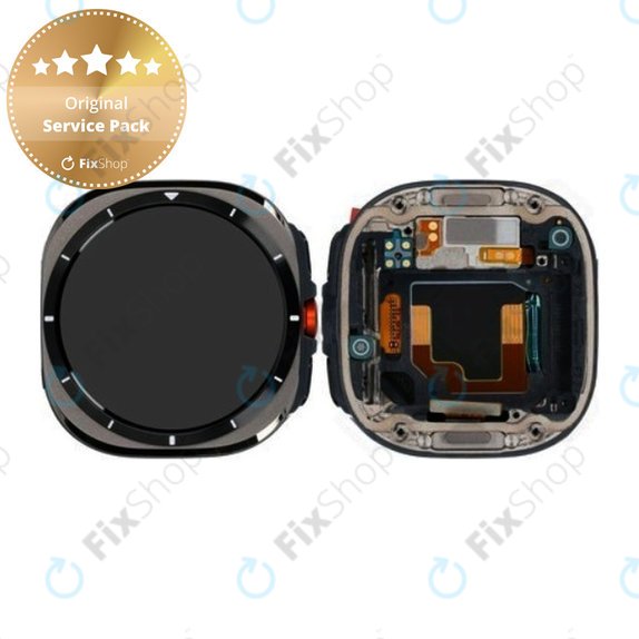 Συγκρότημα οθόνης για Samsung Watch Ultra (LTE), SM-L705U, GH82-35194B, Titanium, Service Pack
