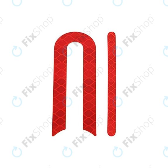 Αντανακλαστικά Αυτοκόλλητα Πλήρες Σετ για Xiaomi Mi Electric Scooter 2 M365 | Κόκκινο
