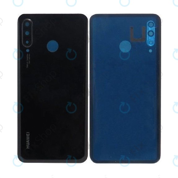 Καπάκι Μπαταρίας Πλήρες για Huawei P30 Lite, Midnight Black