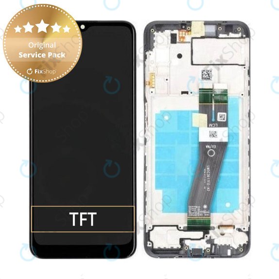 Συγκρότημα οθόνης για Samsung A03s, A037G, GH81-21233A, EU, Service Pack