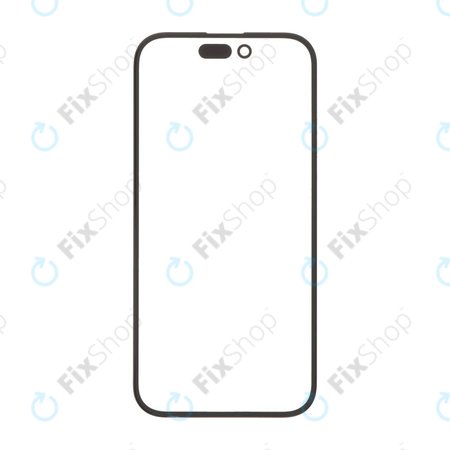Front Glass με OCA Adhesive για iPhone 16