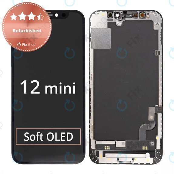 Οθόνη για iPhone 12 Mini, Αφής με πλαίσιο, Refurbished