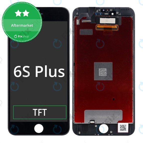 Οθόνη για iPhone 6S Plus, Black, Αφής με πλαίσιο