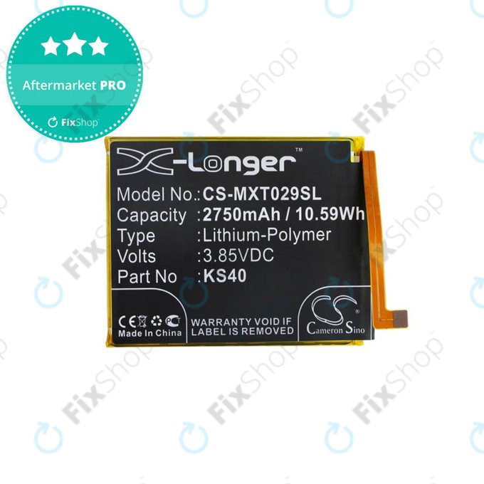 Μπαταρία για Motorola Moto E6 Play, KS40, 2750mAh, HQ