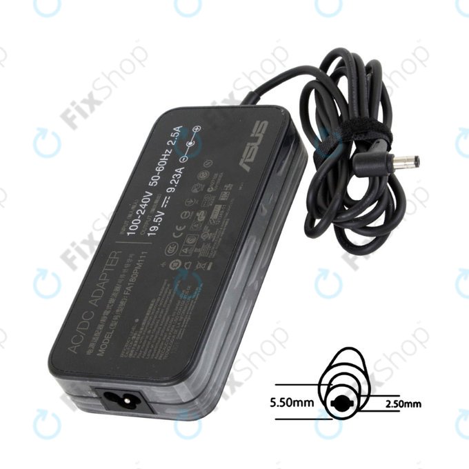 Αντάπτορας φόρτισης για Asus, B0A001-00260600, 180W, 19.5V, Genuine Service Pack
