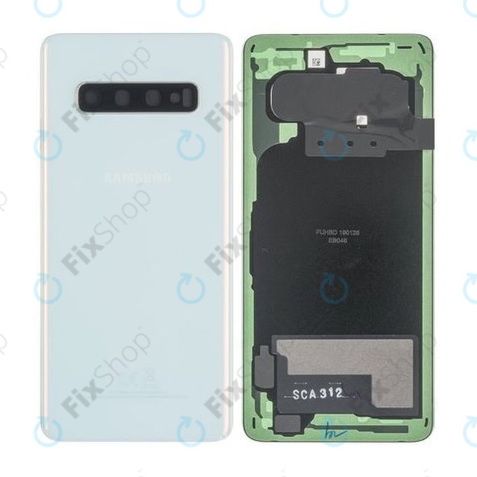 Καπάκι Μπαταρίας για Samsung S10 | G973F | GH82-18378F | Prism White | Service Pack