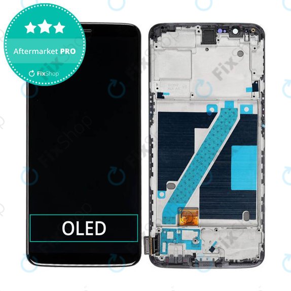 Συγκρότημα οθόνης για OnePlus 5T, Μαύρο, Black
