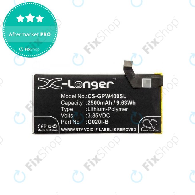 Μπαταρία για Google Pixel 4, G020I-B, 2500mAh, HQ